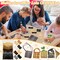 600-Piece Muti-Colored Weaving Loom Kit - Potholder Loops, Elastic Weaving Craft Loops for DIY Flexible Loom, Kids & Adults DIY Crafts